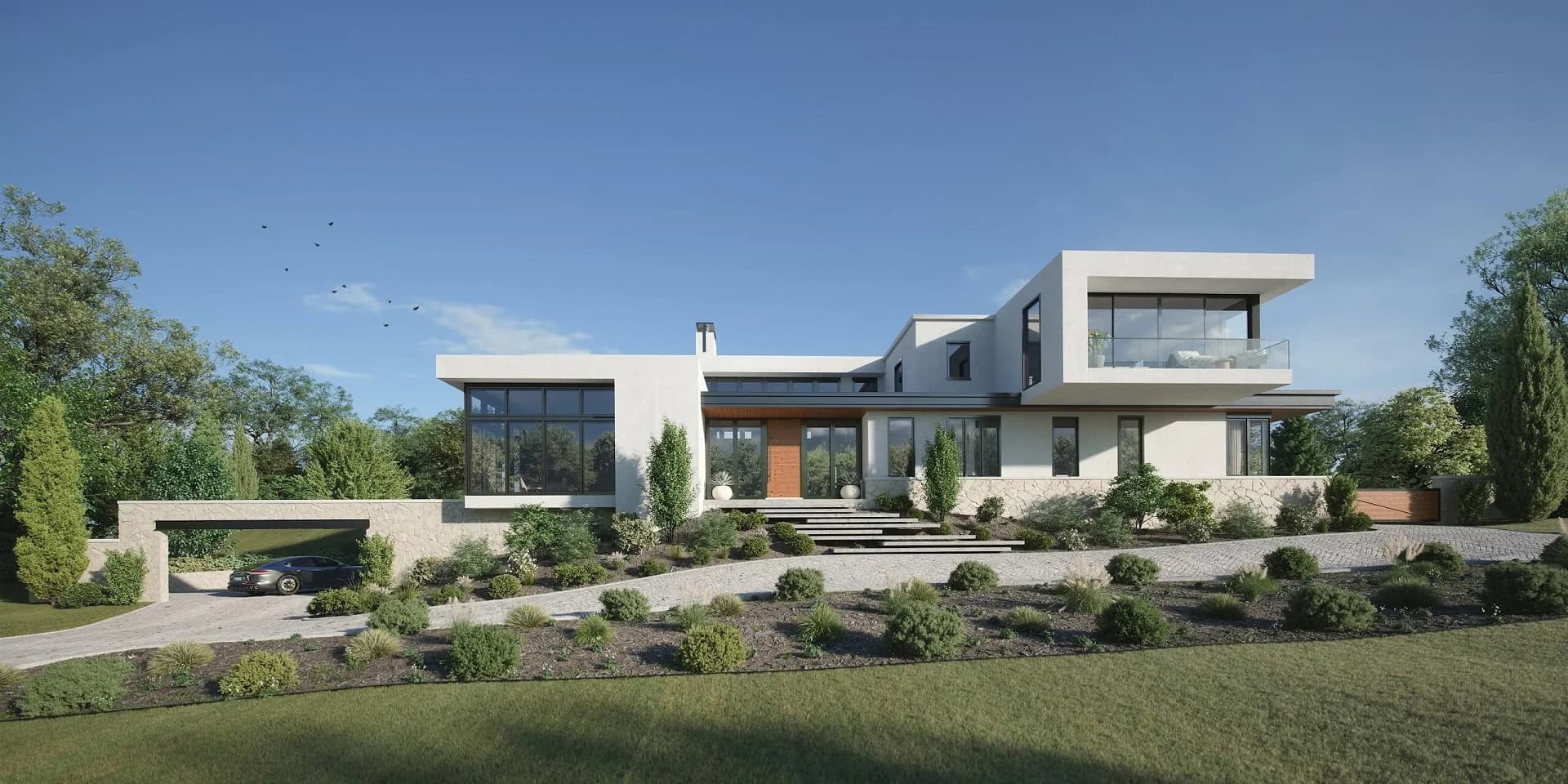 One Sari Street architectural render